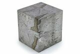 Etched Muonionalusta Meteorite Cube ( g) - Sweden #271196-1